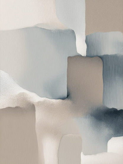 Abstract Neutral Wall Art Set of 4 – Modern Minimalist Gallery Wall - Byeutifull Art