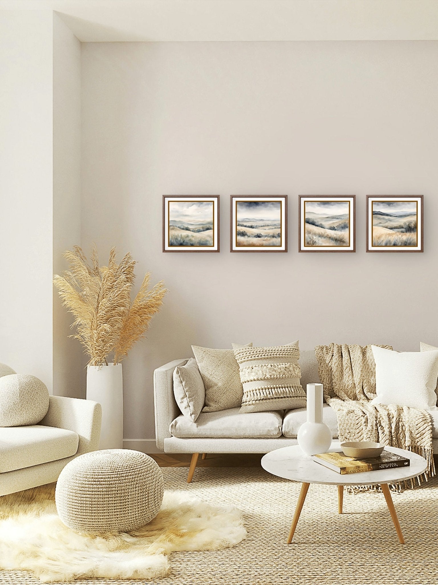 Field of Dreams Set of 4 - Byeutifull Art