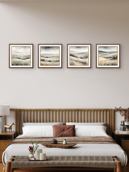 Field of Dreams Set of 4 - Byeutifull Art