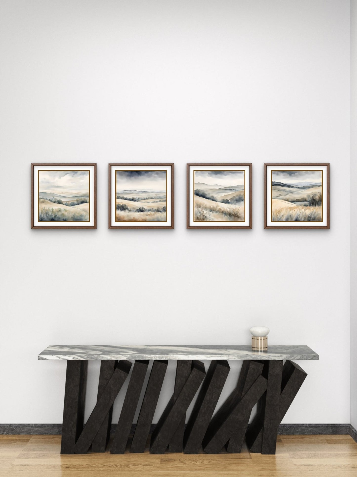 Field of Dreams Set of 4 - Byeutifull Art