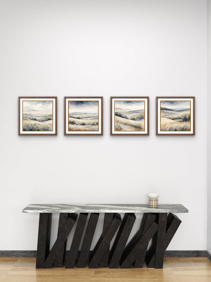 Field of Dreams Set of 4 - Byeutifull Art