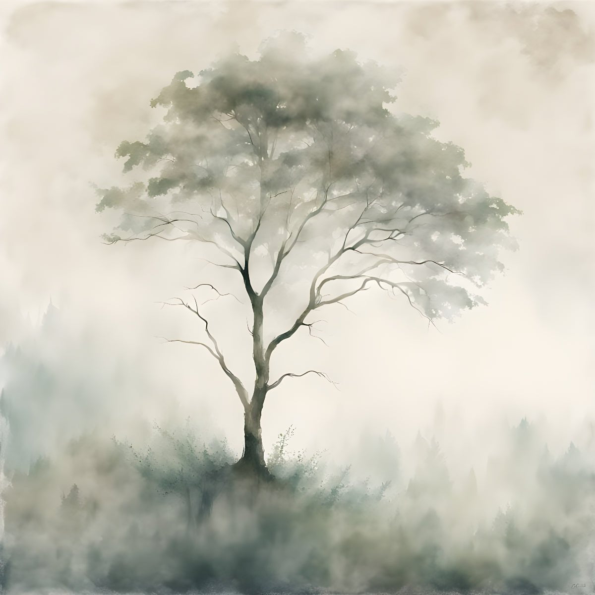 Forest - Set of 4 - Byeutifull Art