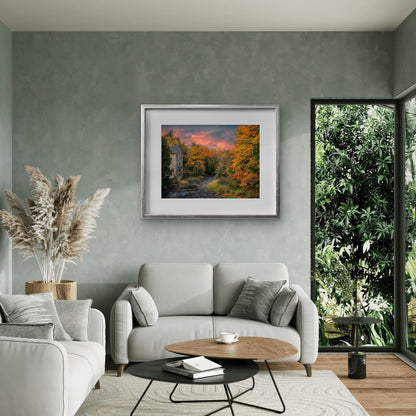 Golden Dusk at the Mill of Kintail - Byeutifull Art