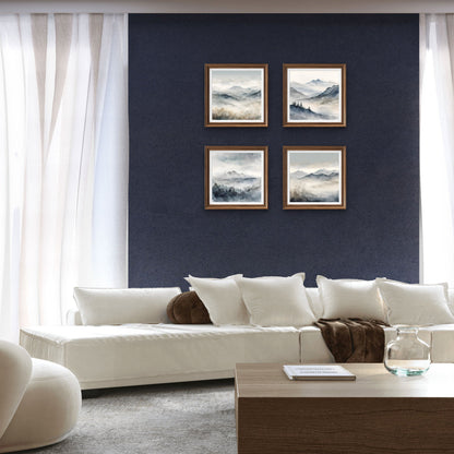 Mountains – Gallery Wall Art Set of 4 - Byeutifull Art