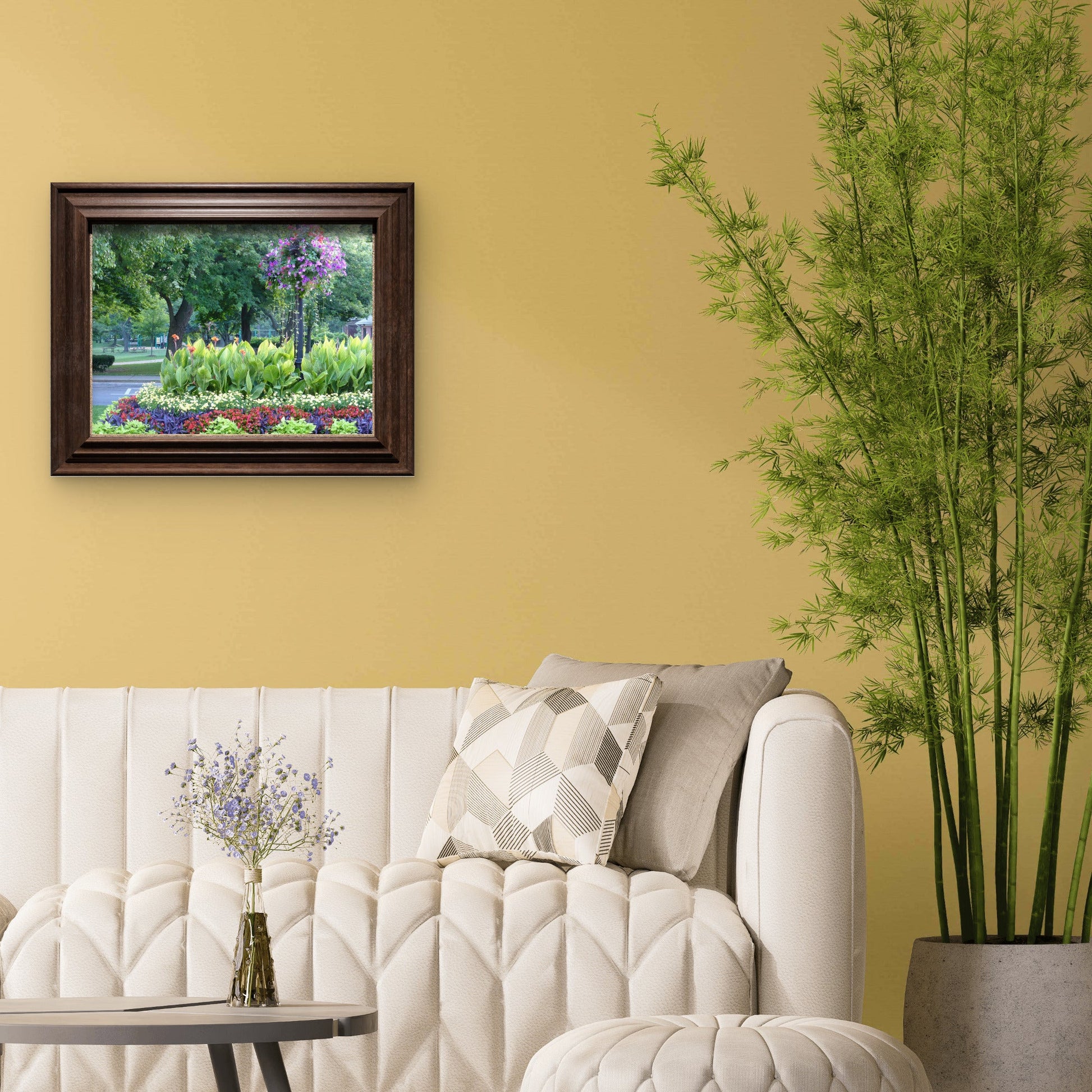 Riverside Garden Along the St. Lawrence River - Byeutifull Art
