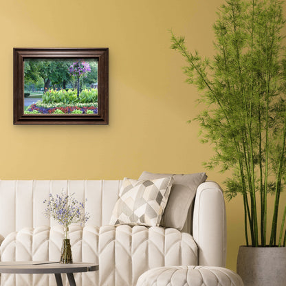 Riverside Garden Along the St. Lawrence River - Byeutifull Art