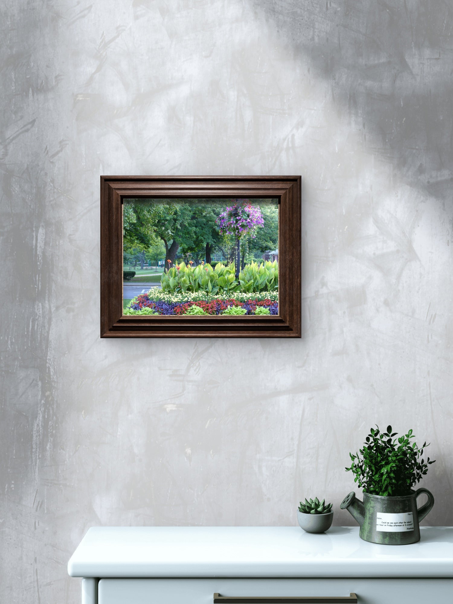 Riverside Garden Along the St. Lawrence River - Byeutifull Art