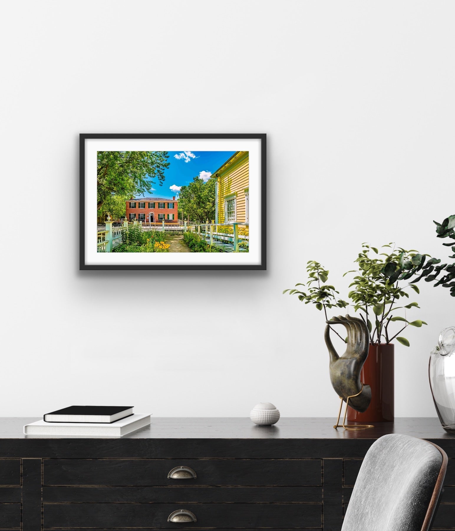 Sunlit Homesteads of the 1800s - Byeutifull Art