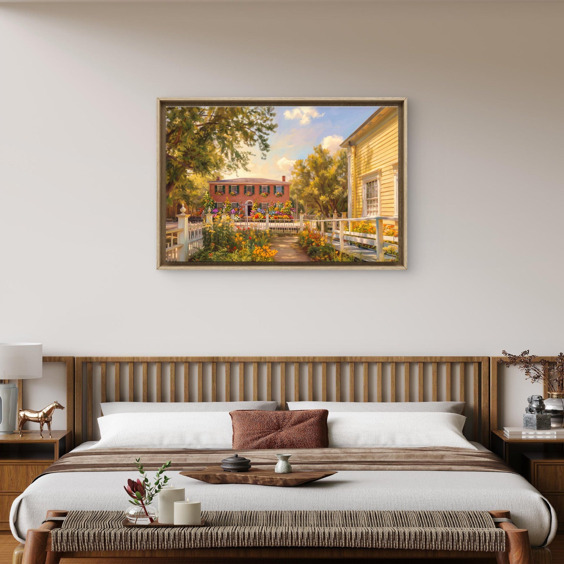 Vintage Floral Still Life Wall Art – Quiet Luxury Decor - Byeutifull Art